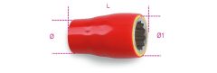  Beta 910MQ-B 3/8" TIZENKÉTSZÖGŰ DUGÓKULCS, SZIGETELT