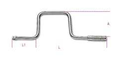 Beta 920/46 1/2”-os forgattyús hajtószár, krómozott