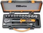 Beta 920A/C11 11 dugókulcs és 2 tartozék fémdobozban 