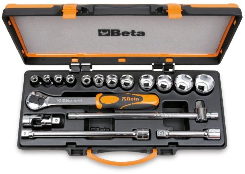 Beta 920A/C12X 12 dugókulcs és 5 tartozék fémdobozban