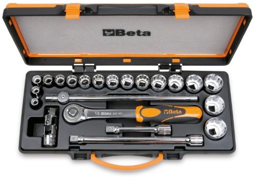 Beta 920AS/C17X 17 dugókulcs és 5 tartozék fémdobozban 