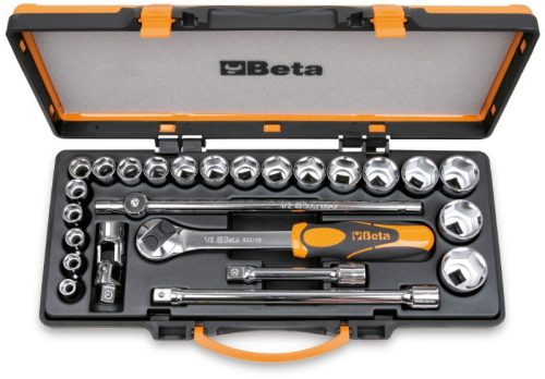 Beta 920A/C20X 20 dugókulcs és 5 tartozék fémdobozban