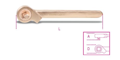 Beta 926BA/50 Racsnis hajtószár 3/4", szikramentes