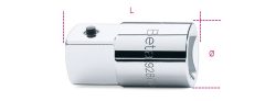 Beta 928/16 Bővítő közbetét 3/4”-1”, krómozott
