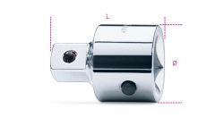 Beta 929/15 Szűkítő közbetét, 1”-3/4”, krómozott