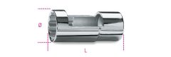   Beta 960A 27 1/2”-os nyitott dízel porlasztócsúcs kiszedő dugókulcs, krómozott, tizenkétszögű