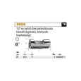Beta 960A 27 1/2”-os nyitott dízel porlasztócsúcs kiszedő dugókulcs, krómozott, tizenkétszögű