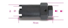 Beta 960F Dugókulcs fúvókatartó hornyos anyához