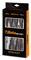 Beta 1208E/RTX-D7-7 db csavarhúzó készlet Evox