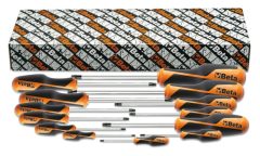   Beta 1267TX/S13 Imbusz-csavarhúzókészlet markolattal Torx®-csavarokhoz, 13 darabos