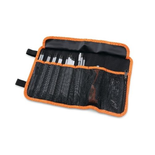 Beta 1281BG/B28NA
 ​16 megfordítható csavarhúzószár 9 dugókulcs 1/4", 2 tartozék és 1 csavarhúzónyél tasakban