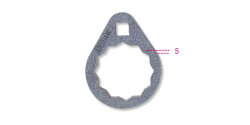 Beta 1493B 27 Sokszögű olajszűrőleszedő kulcs nehezen hozzáférhető helyekhez