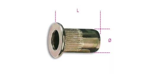 Beta 1742R-A M6 Acél szegecsek a 1742-1742A-1946KF modellhez