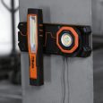 Beta 1838POCKET Csuklós LED zsebreflektor kettős világítással és vezetéknélküli tölthetőséggel