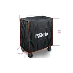   Beta 2400-COVER C24S nylon takaró a C24S/SA - C39 fiókos szerszámkocsikhoz