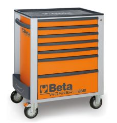   Beta Worker 2400S-7/E-S szerszámkocsi 240 részes szerszámkészlettel
