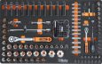 Beta Worker 2400S-7/E-S szerszámkocsi 240 részes szerszámkészlettel