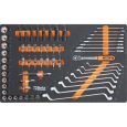 Beta Worker 2400S-R7/E-M szerszámkocsi 309 részes szerszámkészlettel