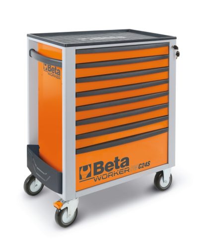 Beta Worker 2400S-8/E-L szerszámkocsi 398 részes szerszámkészlettel