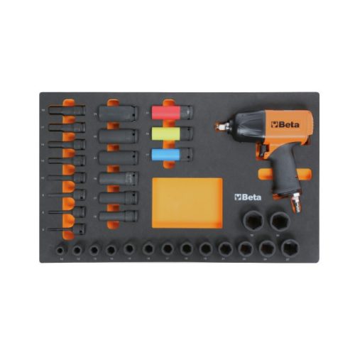 Beta M118 szerszámkészlet tálcában