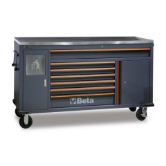   Beta C45PRO MWS/X 7 fiókos szerszámkocsi beépített hulladéktartóval 045000181