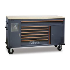   Beta C45PRO MWS/W 7 fiókos szerszámkocsi beépített hulladéktartóval 045000191