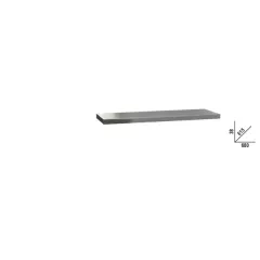   Beta C45PRO 2.0 PXE/1-0,7MT rozsdamentes acéllal fedett MDF munkalap, 680 mm x 615 mm