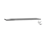   Beta C45PRO 2.0 PXE/3-2,0MT rozsdamentes acéllal fedett MDF munkalap, 2040 mm x 615 mm