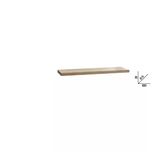 Beta C45PRO 2.0 PWE/1-0,7MT rétegelt fa munkalap, 680 mm x 615 mm
