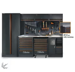   Beta C45PRO 2.0 X/268UT műhelyberendezés 268 részes Beta Worker szerszámkészlettel
