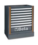 Beta C55M8 8 fiókos rögzített modul műhelyberendezéshez