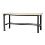   Beta C58BC-W2,1 Egyszerű fa munkalapos munkapad, 2,1 m széles