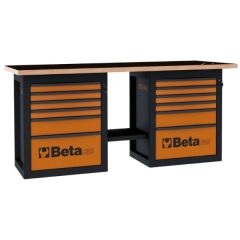   Beta C59B "Endurance" munkapad két 6 fiókos blokkal több színben