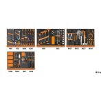   Beta 5904VU/2M 144 darabos szerszámkészlet habszivacs tálcában