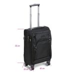   Beta 9544C Keményfalú gurulós bőrönd 4 dupla kerékkel, TSA zár, USB csatlakozó + 3,5 mm jack