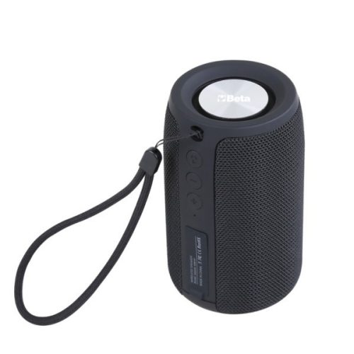 Beta 9549SBW Vezetéknélküli, hordozható Bluetooth 5.0 hangszóró, 5 funkció, kompakt és strapabíró, így már bárhol hallgathatja a kedvenc zenéjét.