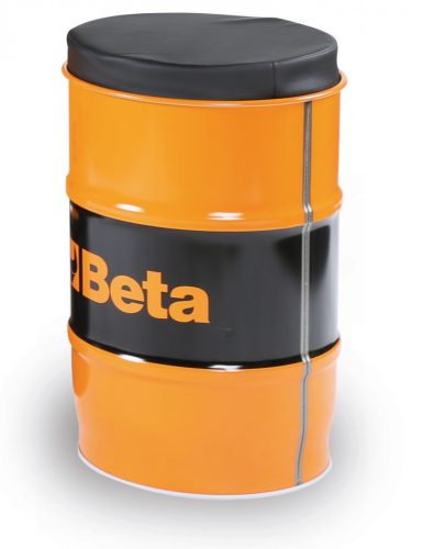 Beta 9565S Lemezacél hordószék kivehető műbőrrel