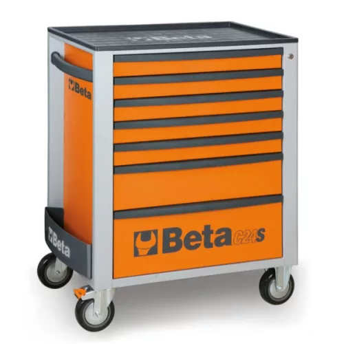 Beta Worker 2400S 7/AUTO 7 fiókos szerszámkocsi 262 darabos szerszámkészlettel