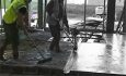 Fogazott, acél betonterítő fa nyéllel (75-BT009992T)