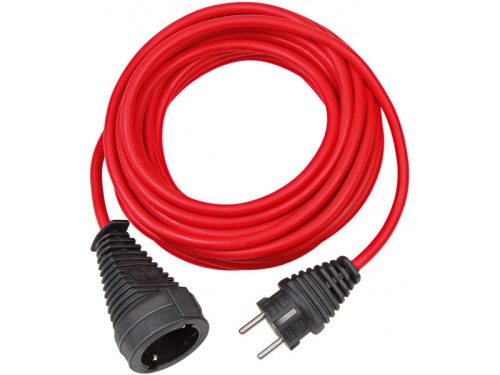 Hosszabítókábel 25 m piros 3G1,5 gumi kábel IP 44