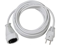 Hosszabítókábel 3m fehér 3G1,5