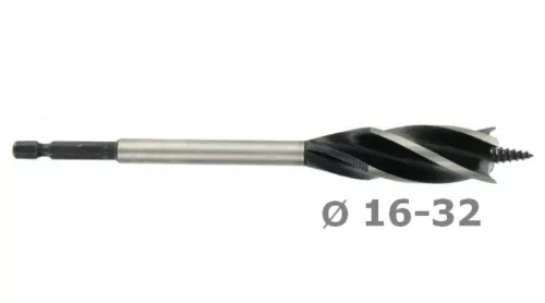 4-élű fafúró F027.20-22-25