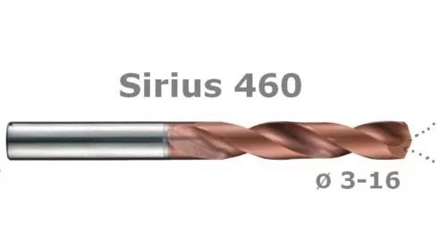 5xD SIRIUS BH keményfém csigafúró P460.D6,5