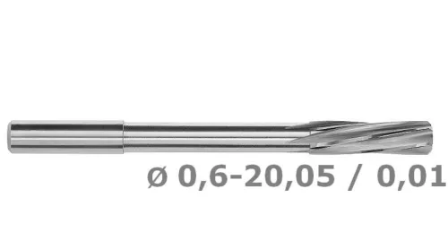 Keményfém gépi dörzsár M8600.D17,97