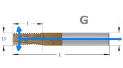 G - MENETMARÓ radiális belső hűtéssel (XBT)