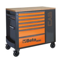   Beta RSC24L-CAB 7 fiókos szerszámkocsi szerszámszekrénnyel, több színben
