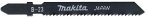   Makita B-07749 100db HSS B-23 szúrófűrészlap FÉM, általános, TPI:14, L:75mm