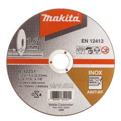 Makita B-12251 vágókorong INOX 150x1,6mm