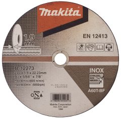 Makita B-12273 vágókorong INOX 230x1,9mm