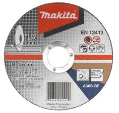 Makita B-45755 vágókorong INOX 115x1,6 mm